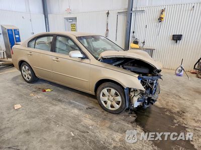 Czwarte zdjęcie samochodu z boku: 2008 KIA OPTIMA LX VIN:KNAGE123X85195551 - miniatura