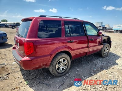 Trzecie zdjęcie samochodu z tyłu: 2005 HONDA PILOT EXL VIN:5FNYF18535B059902 - miniatura