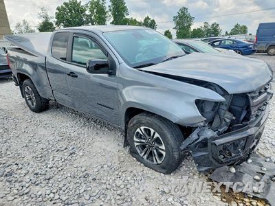 Czwarte zdjęcie samochodu z boku: 2021 CHEVROLET COLORADO Z71 VIN:1GCHTDEN6M1225982 - miniatura