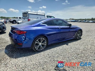 Trzecie zdjęcie samochodu z tyłu: 2019 INFINITI Q60 3.0T LUXE VIN:JN1EV7EK1KM230283 - miniatura