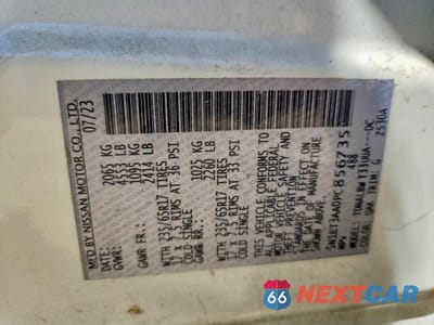 Zdjęcie 13 z 13 samochodu: 2023 NISSAN ROGUE S VIN:5N1BT3AA0PC856735 - miniatura
