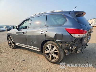 Drugie zdjęcie samochodu z przodu: 2014 NISSAN PATHFINDER VIN:5N1AR2MM7EC624964 - miniatura