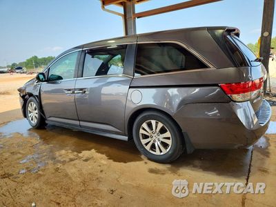 Drugie zdjęcie samochodu z przodu: 2016 HONDA ODYSSEY EXL VIN:5FNRL5H67GB160215 - miniatura
