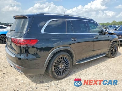 Trzecie zdjęcie samochodu z tyłu: 2021 MERCEDES-BENZ GLS 450 4MATIC VIN:4JGFF5KE7MA495050 - miniatura