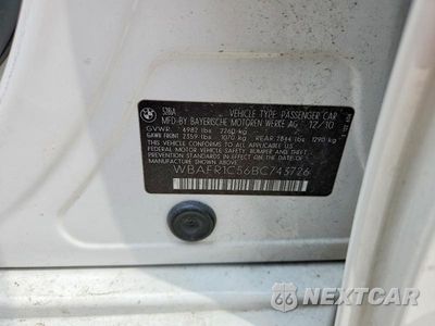 Zdjęcie 12 z 12 samochodu: 2011 BMW 528 I VIN:WBAFR1C56BC743726 - miniatura