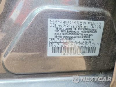 Zdjęcie 13 z 13 samochodu: 2019 NISSAN SENTRA S VIN:3N1AB7AP3KY365710 - miniatura
