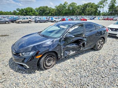 2019 HONDA CIVIC LX 19XFC2F63KE039555 - główne zdjęcie licytacji z USA - miniatura