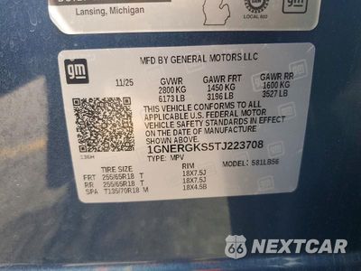 Zdjęcie 12 z 12 samochodu: 2026 CHEVROLET TRAVERSE LT VIN:1GNERGKS5TJ223708 - miniatura