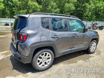 Trzecie zdjęcie samochodu z tyłu: 2016 JEEP RENEGADE LATITUDE VIN:ZACCJABT7GPE34105 - miniatura