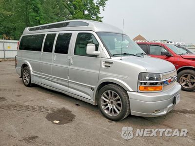 Czwarte zdjęcie samochodu z boku: 2018 CHEVROLET EXPRESS G2 VIN:1GCWGBFGXJ1162655 - miniatura