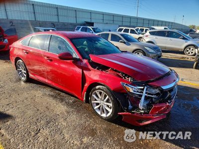 Czwarte zdjęcie samochodu z boku: 2021 HONDA ACCORD LX VIN:1HGCV1F10MA030959 - miniatura