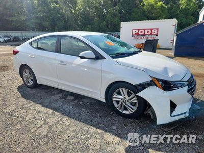 Czwarte zdjęcie samochodu z boku: 2020 HYUNDAI ELANTRA SEL VIN:5NPD84LF2LH575502 - miniatura