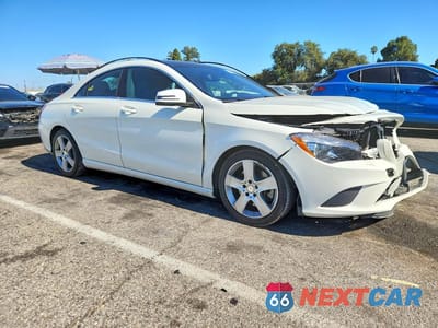 Czwarte zdjęcie samochodu z boku: 2015 MERCEDES-BENZ CLA 250 VIN:WDDSJ4EB0FN221767 - miniatura
