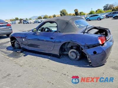 Drugie zdjęcie samochodu z przodu: 2006 BMW Z4 3.0SI VIN:4USBU53566LX00480 - miniatura