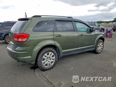 Trzecie zdjęcie samochodu z tyłu: 2018 DODGE JOURNEY SE VIN:3C4PDCABXJT519727 - miniatura
