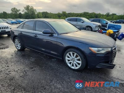 Czwarte zdjęcie samochodu z boku: 2013 AUDI A6 PREMIUM PLUS VIN:WAUGFAFC1DN021501 - miniatura
