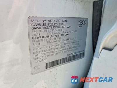 Zdjęcie 13 z 13 samochodu: 2021 AUDI Q3 PREMIUM S LINE 45 VIN:WA1DECF38M1036678 - miniatura