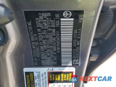 Zdjęcie 13 z 13 samochodu: 2015 TOYOTA CAMRY SE VIN:4T1BF1FKXFU477411 - miniatura