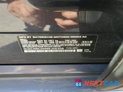 Zdjęcie 12 z 12 samochodu: 2022 BMW X5 XDRIVE40I VIN:5UXCR6C05N9J56358 - miniatura