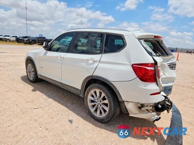 Drugie zdjęcie samochodu z przodu: 2013 BMW X3 XDRIVE28I VIN:5UXWX9C54D0A11558 - miniatura
