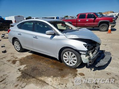 Czwarte zdjęcie samochodu z boku: 2017 NISSAN SENTRA SV VIN:3N1AB7AP0HL640679 - miniatura