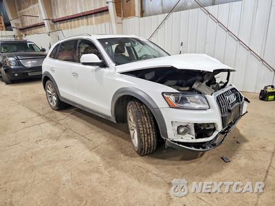 Czwarte zdjęcie samochodu z boku: 2017 AUDI Q5 PREMIUM PLUS VIN:WA1L2AFP9HA061607 - miniatura