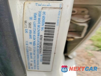 Zdjęcie 12 z 12 samochodu: 1999 VOLKSWAGEN JETTA GLS VIN:3VWSA29M5XM018828 - miniatura