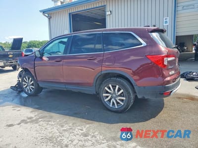 Drugie zdjęcie samochodu z przodu: 2020 HONDA PILOT EXL VIN:5FNYF6H49LB013878 - miniatura