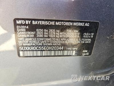 Zdjęcie 12 z 12 samochodu: 2014 BMW X5 XDRIVE35I VIN:5UXKR0C55E0H20344 - miniatura
