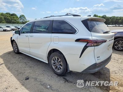 Drugie zdjęcie samochodu z przodu: 2025 TOYOTA SIENNA XLE 8-PASSENGER VIN:5TDYRKEC7SS287800 - miniatura