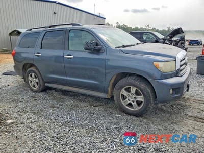 Czwarte zdjęcie samochodu z boku: 2008 TOYOTA SEQUOIA LIMITED VIN:5TDZY68A18S004325 - miniatura