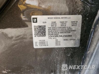 Zdjęcie 13 z 13 samochodu: 2020 GMC ACADIA SLE VIN:1GKKNRLS0LZ161903 - miniatura