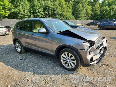 Czwarte zdjęcie samochodu z boku: 2015 BMW X3 XDRIVE28I VIN:5UXWX9C5XF0D56984 - miniatura