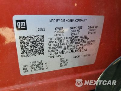 Zdjęcie 14 z 14 samochodu: 2024 BUICK ENCORE GX SPORT TOURING VIN:KL4AMESL1RB098514 - miniatura