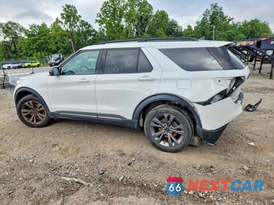 Drugie zdjęcie samochodu z przodu: 2021 FORD EXPLORER XLT VIN:1FMSK8DHXMGA02641 - miniatura
