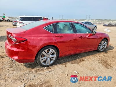 Trzecie zdjęcie samochodu z tyłu: 2021 ACURA TLX TECHNOLOGY VIN:19UUB5F4XMA006621 - miniatura
