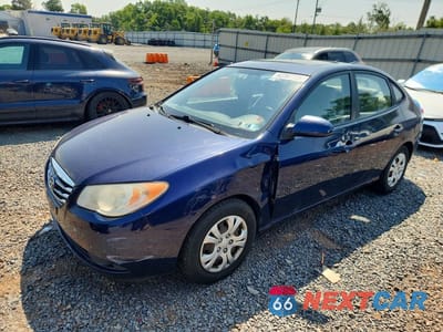 2010 HYUNDAI ELANTRA BLUE KMHDU4AD4AU148897 - główne zdjęcie licytacji z USA - miniatura