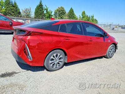 Trzecie zdjęcie samochodu z tyłu: 2020 TOYOTA PRIUS PRIME XLE VIN:JTDKARFP2L3132288 - miniatura