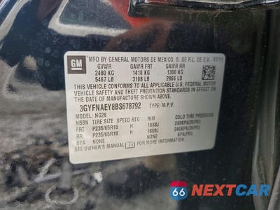 Zdjęcie 13 z 13 samochodu: 2011 CADILLAC SRX LUXURY COLLECTION VIN:3GYFNAEY8BS678792 - miniatura