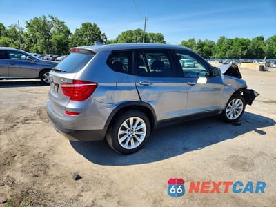 Trzecie zdjęcie samochodu z tyłu: 2015 BMW X3 XDRIVE28I VIN:5UXWX9C57F0D52195 - miniatura