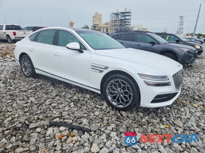 Czwarte zdjęcie samochodu z boku: 2024 GENESIS G80 2.5T VIN:KMTGB4SC3RU217640 - miniatura