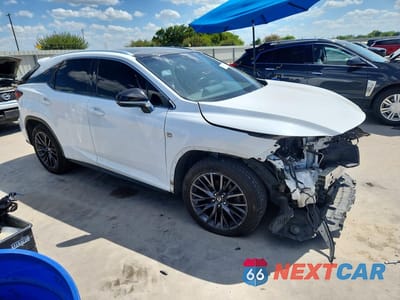 Czwarte zdjęcie samochodu z boku: 2019 LEXUS RX 350 F SPORT VIN:2T2BZMCA0KC182572 - miniatura
