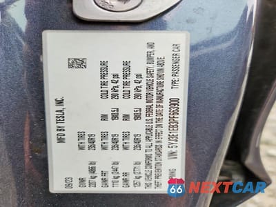 Zdjęcie 12 z 12 samochodu: 2023 TESLA MODEL 3 VIN:5YJ3E1EB3PF663900 - miniatura