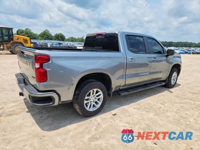 Trzecie zdjęcie samochodu z tyłu: 2025 CHEVROLET SILVERADO K1500 RST VIN:1GCUKEED1SZ196226 - miniatura