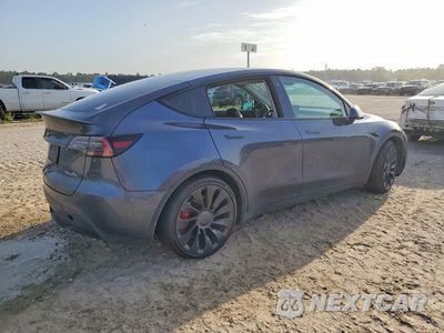 Trzecie zdjęcie samochodu z tyłu: 2022 TESLA MODEL Y VIN:7SAYGDEF9NF461955 - miniatura