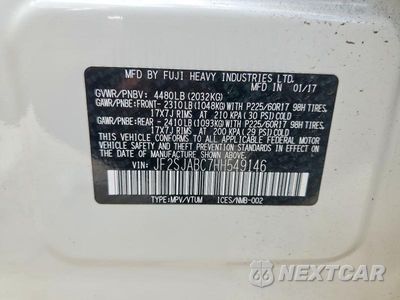 Zdjęcie 14 z 14 samochodu: 2017 SUBARU FORESTER 2.5I VIN:JF2SJABC7HH549146 - miniatura