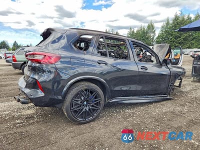 Trzecie zdjęcie samochodu z tyłu: 2020 BMW X5 M VIN:5YMJU0C07L9C61656 - miniatura