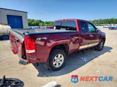 Trzecie zdjęcie samochodu z tyłu: 2013 GMC SIERRA K1500 SLE VIN:1GTR2VE79DZ235468 - miniatura