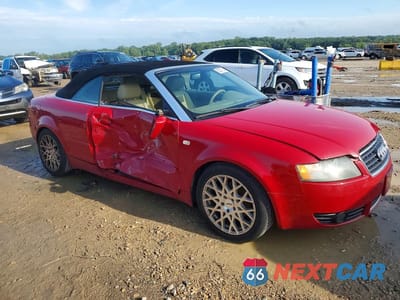 Czwarte zdjęcie samochodu z boku: 2006 AUDI A4 1.8 CABRIOLET VIN:WAUAC48H26K007958 - miniatura