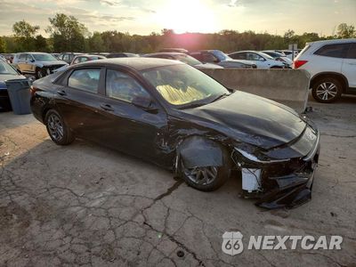Czwarte zdjęcie samochodu z boku: 2025 HYUNDAI ELANTRA HYBRID BLUE VIN:KMHLM4DJ4SU173183 - miniatura